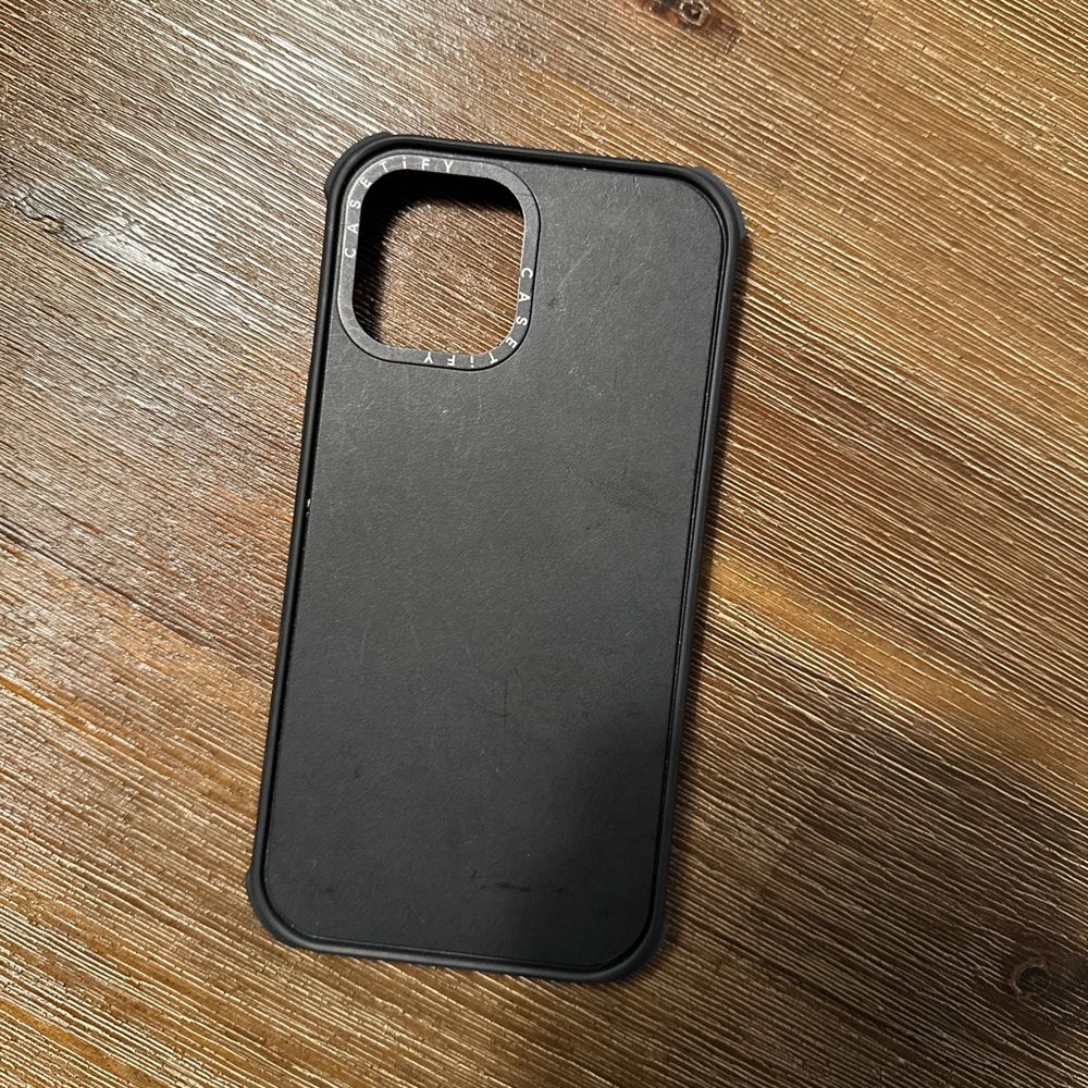 Casetify Ultra Impact iPhone 12 Pro Max Matte Black